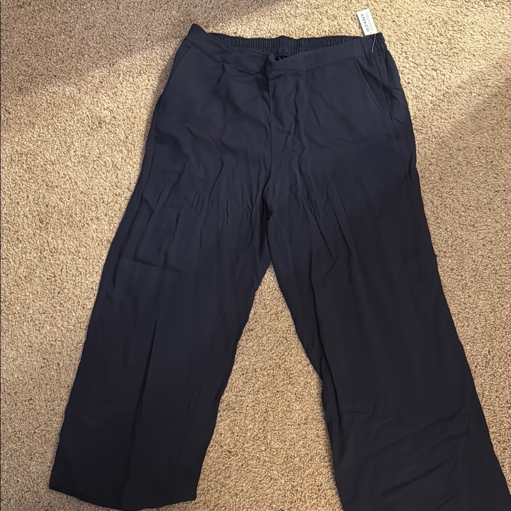 NWT navy Wide-Leg Pants for Formal Wear